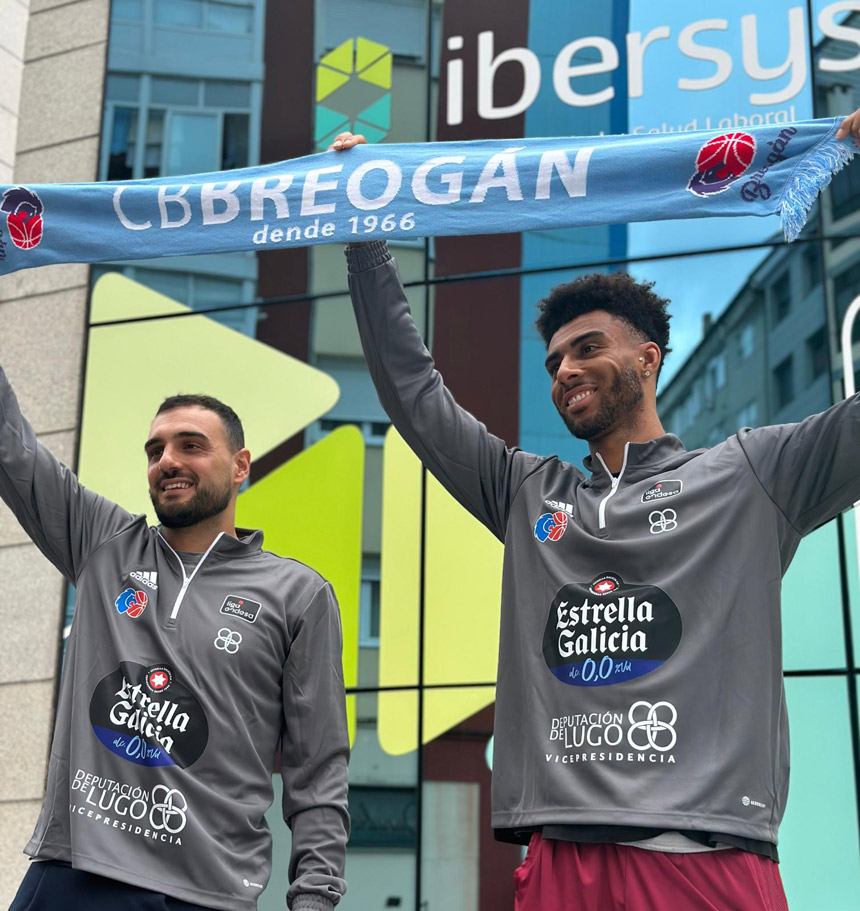 «Ibersys se convierte en uno de los principales patrocinadores del CB Breogán» (Editar)